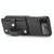 For Samsung Galaxy Z Flip 5G Wristband Kickstand Card Wallet Back Cover Phone Case(Black)