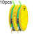 10rolls Outdoor Fishing Anti-tangle Spotted Invisible Line Set with Scale, Size: 6.3m(3.5)