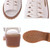 Women Summer Fish Mouth Flat Waterproof Tendon Sandals, Size: 43(White)
