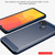 For Xiaomi Redmi 9 India Brushed Texture Carbon Fiber TPU Phone Case(Red)