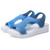 Women Breathable Platform Sandals Flying Woven Wedge Beach Sandals, Size: 45(Navy blue)