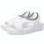 Women Breathable Platform Sandals Flying Woven Wedge Beach Sandals, Size: 37(White)
