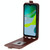 For Motorola Moto E13 R64 Texture Single Vertical Flip Leather Phone Case(Brown)