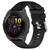 For Garmin Forerunner 265S 18mm Solid Color Silicone Watch Band(Black)