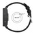 For Garmin Forerunner 265S 18mm Solid Color Silicone Watch Band(Blue)