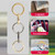 20pcs Zinc Alloy Spring Ring Metal Open Bag Webbing Keychain, Specification: 6 Points Black