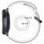 For Huawei Watch GT2 42mm 20mm Convex Loop Two-Color Silicone Watch Band(White+Black)