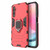 For Samsung Galaxy A24 5G / A24 4G PC + TPU Shockproof Protective Phone Case with Magnetic Ring Holder(Red)