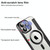 For iPhone 14 Pro Max MagSafe Magnetic RFID Anti-theft Leather Phone Case(Brown)
