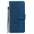 For OnePlus 11 Geometric Embossed Leather Phone Case(Blue)