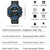 SMAEL 8076 Outdoor Night Light Mountain Climbing Men Sports Watch(Moran)