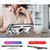 For Xiaomi Redmi Note 12 Pro+ Shockproof TPU + PC Phone Case with Holder(Silver)