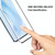 For Honor Magic5 5pcs ENKAY 0.26mm 3D Hot Bending Tempered Glass Full Film with Lens Film