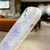 For iPhone 14 Pro Max Luminous Sequins Glitter Epoxy Phone Case(Baby Blue)