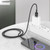 Borofone BX90 USB to Micro USB Cyber 2.4A Charging Data Cable, Length:1m(Black)
