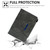 For iPad mini 5 / 4 / 3 / 2 / 1 Suede Cross Texture Magnetic Clasp Leather Tablet Case(Grey)