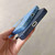 For iPhone 14 Pro Max Splash Ink MagSafe Magnetic Phone Case(Royal Blue)