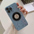 For iPhone 14 Plus Splash Ink MagSafe Magnetic Phone Case(Sky Blue)