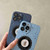 For iPhone 14 Plus Splash Ink MagSafe Magnetic Phone Case(Sky Blue)