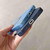 For iPhone 14 Plus Splash Ink MagSafe Magnetic Phone Case(Sky Blue)