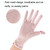 1pair Summer Sunscreen Breathable Thin Anti-ultraviolet Finger Fishing Ice Silk Gloves Free Size(Ivory White)