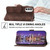 For Motorola Moto G52 Skin-feel Flowers Embossed Wallet Leather Phone Case(Brown)