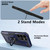For Samsung Galaxy S23 Ultra 5G Warship Armor 2 in 1 Shockproof Phone Case(Rose Gold)