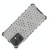 For Xiaomi Redmi Note 12 4G Shockproof Honeycomb Phone Case(White)