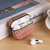 For AirPods Pro 2 PC Woven Leather Skin Earphone Case(Colorful)