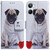 For Realme 10 4G Coloured Drawing Flip Leather Phone Case(Pug)