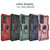 For Xiaomi 12 Warship Armor 2 in 1 Shockproof Phone Case(Red)