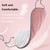 2pcs Double-sided Sleep Eye Mask Elastic Bandage Travel Eyeshade(Ginger+Light Yellow)