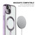 For iPhone 13 ENKAY Electroplated MagSafe Shockproof TPU Phone Case with Lens Film(Gold)