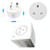 Tuya Smart App Wifi Smart Socket Phone Remote Timing Voice Switch Supports Alexa US Plug, Style: 20A Power Model