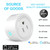 Tuya Smart App Wifi Smart Socket Phone Remote Timing Voice Switch Supports Alexa US Plug, Style: 20A Power Model