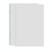 5sets Frosted Loose-Leaf Book Cover DIY Hand Book Cover, Size: A5(Gray)