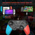 788 Bluetooth 5.0 Wireless Game Controller for Nintendo Switch(Blue Red)