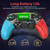 788 Bluetooth 5.0 Wireless Game Controller for Nintendo Switch(Blue Red)