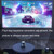 P3 Mini Home HD Projector Portable 1080P Dual-Band 5G WiFi Smart Voice Projector(AU Plug)