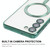 For Samsung Galaxy S23+ 5G ENKAY Electroplated MagSafe Shockproof TPU Phone Case with Lens Film(Black) For Samsung Galaxy S23+ 5G ENKAY Electroplated MagSafe Shockproof TPU Phone Case with Lens Film(Black)