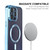 For iPhone 13 Pro ENKAY Electroplated MagSafe Shockproof TPU Phone Case with Lens Film(Green)