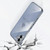 For Samsung Galaxy S22 5G 9D Plating Maple Leaf Silicone Phone Case with Strap(Smoke Purple)