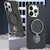For iPhone 13 Pro 360 Degree Rotation Holder MagSafe Magnetic Phone Case(Black)