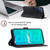 For Tecno Pop 5P Skin-feel Embossed Leather Phone Case(Black)
