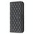 For Xiaomi 13 Lite / Civi 2 Diamond Lattice Wallet Leather Flip Phone Case(Black)