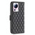 For Xiaomi 13 Lite / Civi 2 Diamond Lattice Wallet Leather Flip Phone Case(Black)