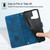 For Infinix Hot 12 Play / Hot 12 Play NFC Skin-feel Embossed Leather Phone Case(Blue)