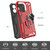 For iPhone 14 Pro Max Warship Armor 2 in 1 Shockproof Phone Case(Black)