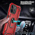 For iPhone 14 Pro Max Warship Armor 2 in 1 Shockproof Phone Case(Black)