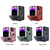 For iPhone 14 Pro Max Warship Armor 2 in 1 Shockproof Phone Case(Rose Gold)